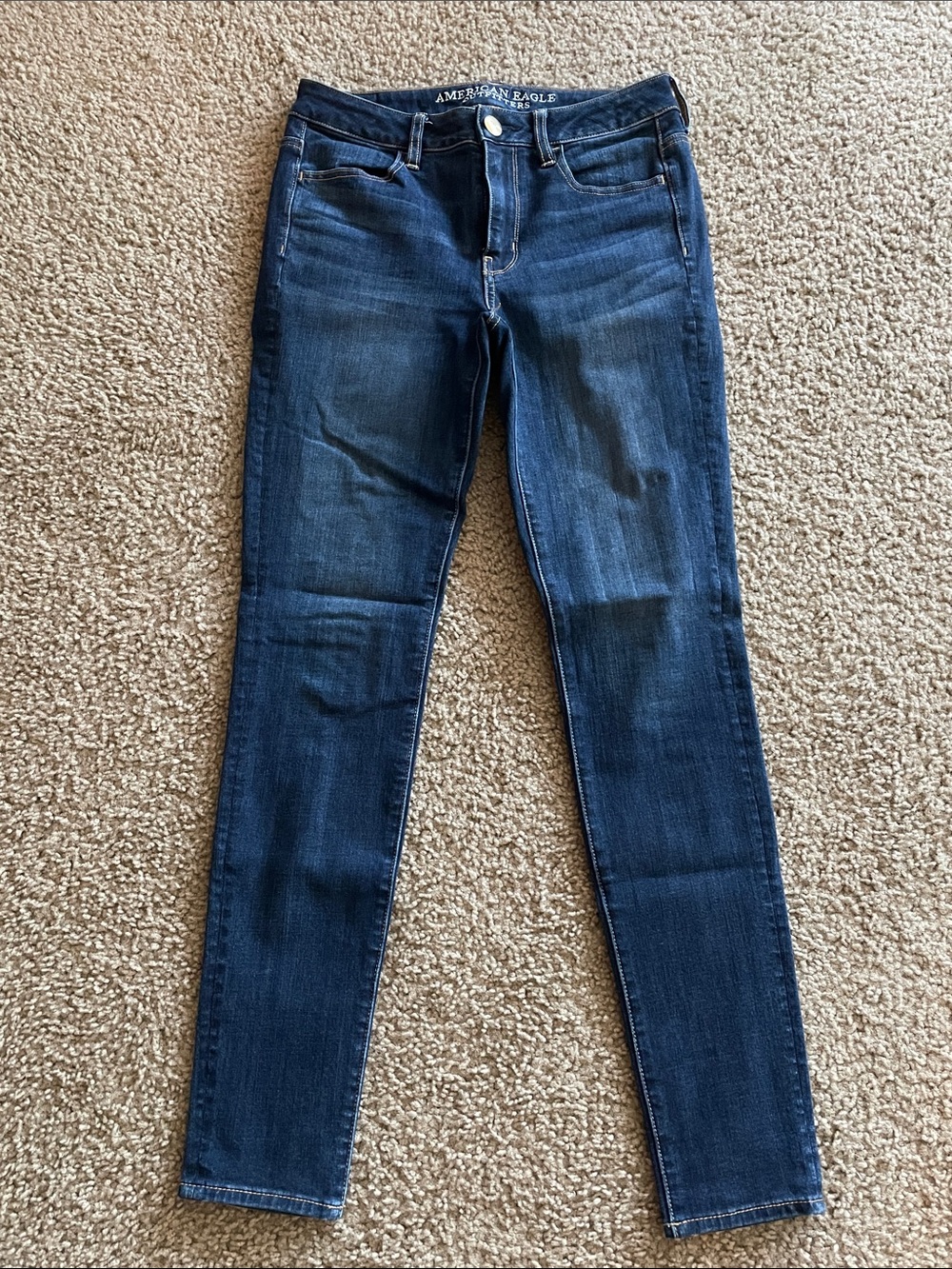 American Eagle Outfitters Dark Indigo Skinny Jeans